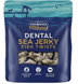Натуральні ласощі для собак з 100% Шкіри Білої Риби Fish4Dogs Sea Jerky Рибні косички, 100 г