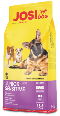 Josera JosiDog Junior Sensitive - Сухой корм для щенков с чувствительным пищеварением, 15 кг