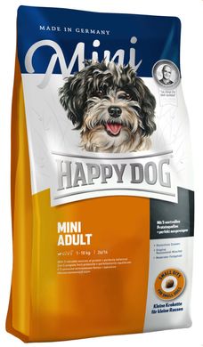 Happy Dog Mini Adult - Сухий корм із птицею для дорослих собак дрібних порід, 1 кг