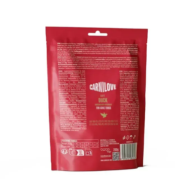 Carnilove Soft Snack Duck with Rosemary Лакомство с уткой и розмарином для собак, 200 г