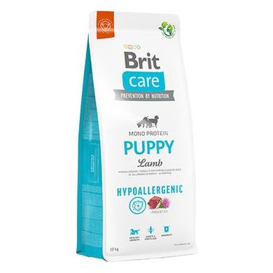 Brit Care Dog Hypoallergenic Puppy - Сухий гіпоалергенний монопротеіновий корм з ягням для цуценят всіх порід, 1 кг