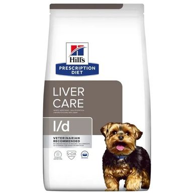 Hill's Prescription Diet Canine L/D Сухой лечебный корм для собак с заболеваниями печени 10 кг