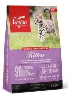 Orijen Kitten Сухий корм з м'ясом та рибою для кошенят, 1,8 кг