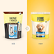 Home Food Dog Сухий корм з фореллю, рисом та овочами для цуценят середніх та великих порід, 10 кг