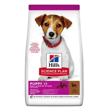 Hill&rsquo;s Science Plan Puppy Small & Mini with Lamb Сухий корм з ягням та рисом для цуценят малих та мініатюрних порід, 300 г