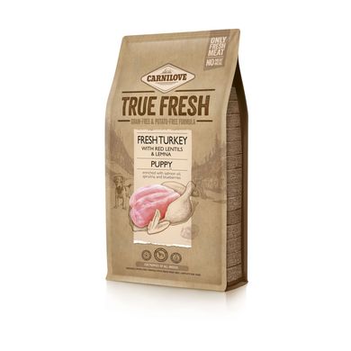 Carnilove True Fresh Turkey Puppy Повнораціонний корм холістік класу з індичкою для цуценят 1,4 кг