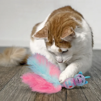 Kong Wubba Caticorn Іграшка кіт-єдиноріг для котів