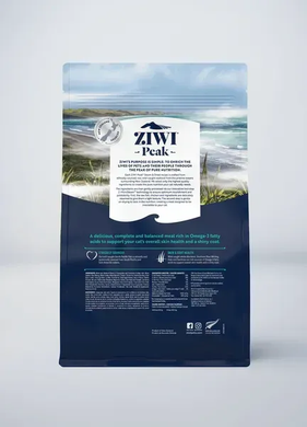 Ziwi Peak Steam Dried Сухой корм с дикой рыбой Южного океана для котов, 800 г