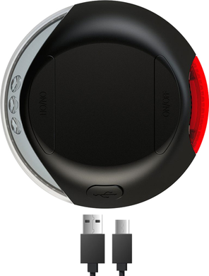 Flexi Led USB Lighting System світлодіодний ліхтар для рулетки-повідця для собак, 7 см, чорний