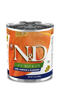 Farmina N&D Grain Free Pumpkin Lamb Adult All Breeds Вологий корм з ягням, гарбузом та чорницею для собак, 285 г