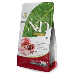 Farmina N&D Grain Prime Cat Chicken & Pomergranate Neutered Adult - Беззерновий сухий корм для стерилізованих дорослих котів з куркою та гранатом, 10 кг