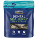 Натуральные лакомства для собак из 100% Кожи Белой Рыбы Fish4Dogs Sea Jerky Рыбные полоски, 100 г