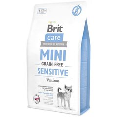 Brit Care Mini Sensitive Grain Free - Сухий беззерновий гіпоалергенний корм для собак мініатюрних порід із чутливим травленням, 7 кг