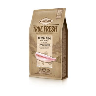 Carnilove True Fresh Fish Adult Small Breed Полнорационный корм холистик класса с рыбой для собак малых пород 1,4 кг