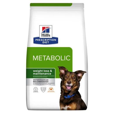 Hill’s Prescription Diet Canine Metabolic Сухой диетический корм с курицей для снижения веса собак