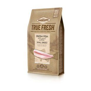 Carnilove True Fresh Fish Adult Small Breed Полнорационный корм холистик класса с рыбой для собак малых пород 4 кг
