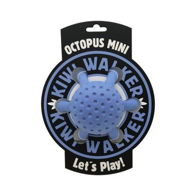 Kiwi Walker Игрушка для собак &laquo;Осьминог&raquo; голубой, 12 см