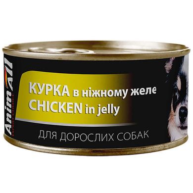 AnimAll Chicken in jelly - Влажный корм для собак с курицей в желе, 85 г