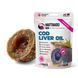 LK Baits Pet Nutrigo Cod Liver Oil S-M Функціональні ласощі з олією печінки тріски (&Oslash; 20 мм) для собак середніх порід, 170 г