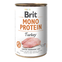 Brit Mono Protein Turkey - Монопротеїнові консерви з індичкою, 400 г