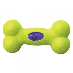Kong AirDog Squeaker Bone Конг игрушка-воздушная кость для собак, L