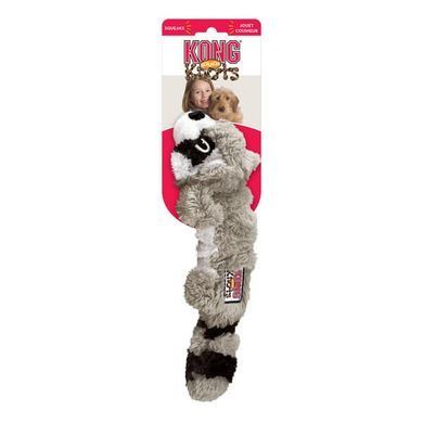 Kong Scrunch Knots Raccoon Конг Іграшка Єнот Скранч Нотс для собак, S/M