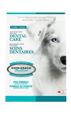 Oven-Baked Tradition Dental Care Овен-Бейкед Сухой корм с рыбой для взрослых собак всех пород, 9,07 кг