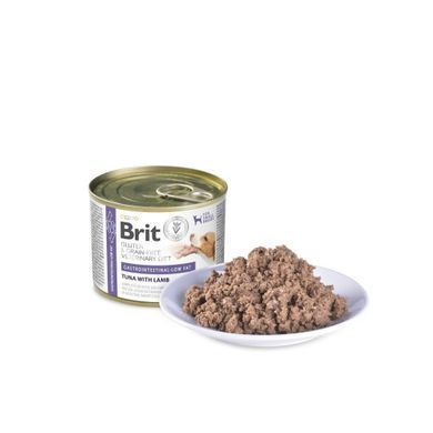 Brit VetDiet Gastrointestinal-Low Fat Вологий корм з тунцем для собак при проблемах з травленням з обмеженим вмістом жиру, 200 г