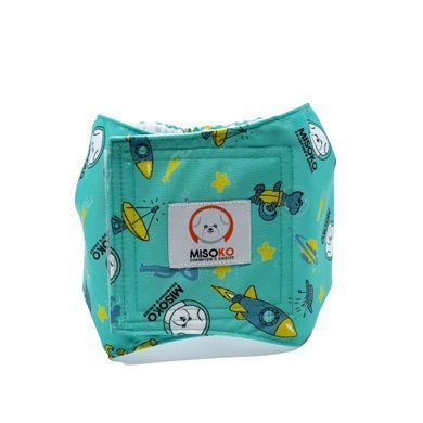 Misoko Набір багаторазових підгузків для кобелів, Hollidays, розмір S, 3 шт
