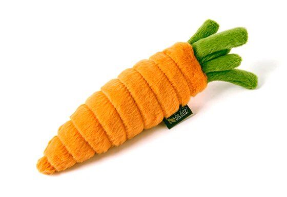 Pet Play Garden Fresh Toy Carrot (Standart) Мягкая игрушка Морковка для собак