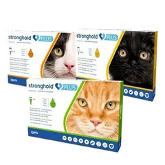 Stronghold PLUS Капли от блох, клещей и вшей для кошек от 5 до 10 кг, 1 піпетка