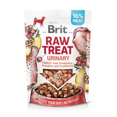 Brit Raw Treat freeze-dried Urinary Ласощі для собак з індичкою для профілактики сечокам'яної хвороби