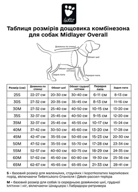 Hurtta Midlayer Overall Утеплений комбінезон для собак, 25 S