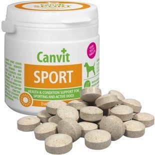 Canvit Sport for Dogs Добавка для спортивних та робочих собак, а також для реабілітації після захворювань, 230 г