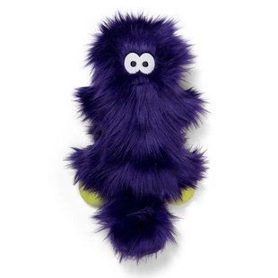 West Paw Sanders Purple Fur Іграшка-пищалка для собак, фіолетова, 28 см