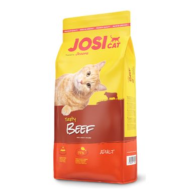 Josera JosiCat Tasty Beef - Сухой корм с говядиной для взрослых кошек, 650 г