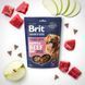 Brit Premium Semi-moist Snacks Beef with Apples Лакомства полувлажные с говядиной и яблоками для собак, 180 г
