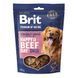 Brit Premium Semi-moist Snacks Beef with Apples Лакомства полувлажные с говядиной и яблоками для собак, 180 г