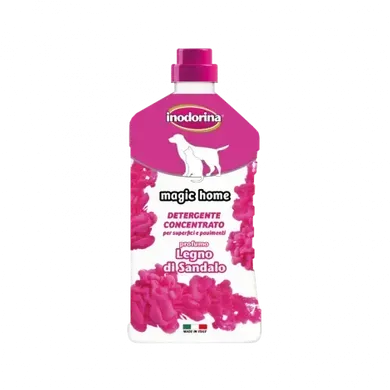 Inodorina Magic Home Sandalo Концентрированное моющее средство для мытья полов и очистка поверхностей с ароматом сандала, 1 л