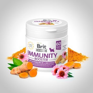 Brit Vitamins Immunity Booster Витамины для иммунитета для собак, 60 табл