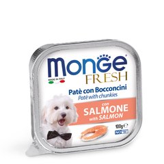 Monge Dog Fresh - Паштет для собак з лососем, 100 г