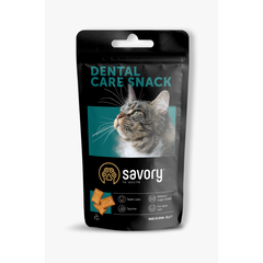 Savory Snack Dental Care Ласощі для гігієни зубів котів 60 г