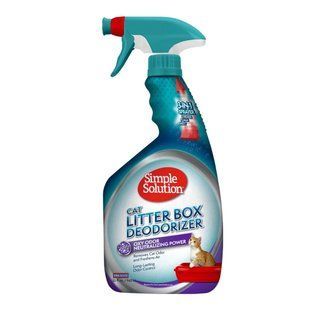 Simple Solution Cat Litter Box Deodorizer Средство для чистки и устранение запахов в кошачьих туалетах, 945 мл