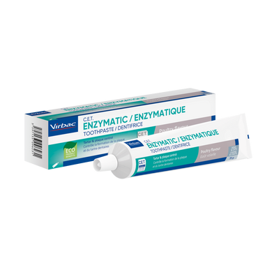 Virbac C.E.T. Enzymatic Toothpaste Энзиматик зубная паста со вкусом птицы для собак и кошек, 70 г