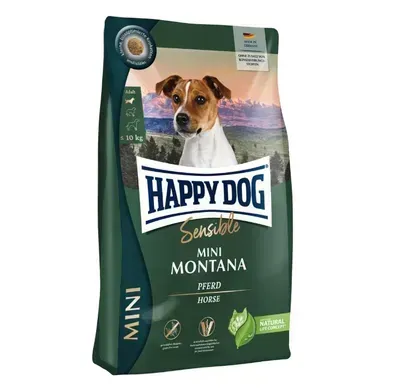 Happy Dog Sensible Mini Montana Сухий корм з кониною для собак дрібних порід, 800 г