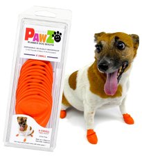 PawZ Гумове взуття-шкарпетки XS розмір для собак малих порід