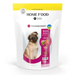 Home Food Dog Adult Mini/Medium Hypoallergenic Сухий корм з телятиною та овочами для дорослих собак малих та середніх порід, 700 г