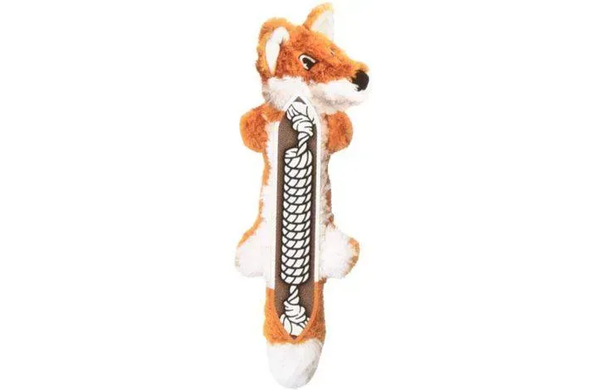 Kong Scrunch Knots Fox Конг Игрушка лиса для собак, M/L