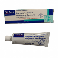 Virbac C.E.T. Enzymatic Toothpaste Энзиматик зубная паста со вкусом рыбы для кошек, 43 г