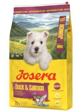 Josera Mini Junior Duck & Salmon Сухий корм з качкою та лососем для собак малих порід, 3 кг